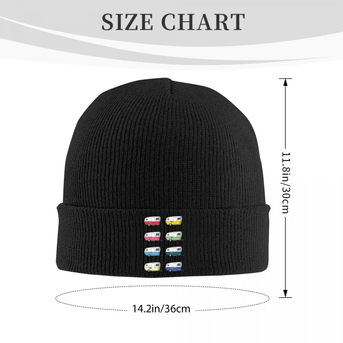 الملونة خمر Eriba عفريت قافلة ديزي الدافئة محبوك قبعة الشتاء متماسكة بونيه قبعة Skullies Beanies الهيب هوب قبعات للجنسين