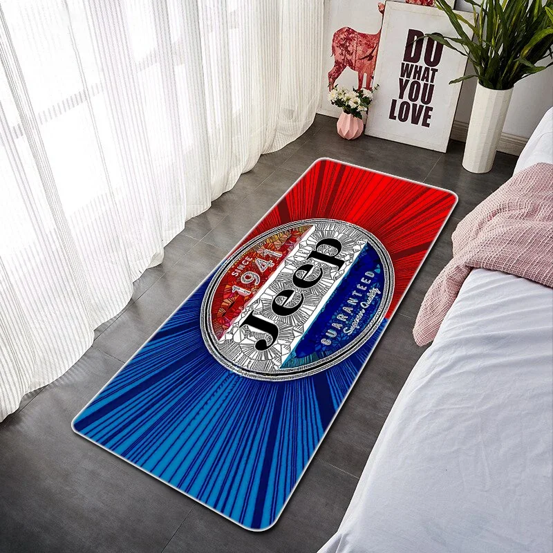 

Bedroom Beside Carper Jeep Entrance Door Mats Carpet Washable Non-slip Kitchen Rug Welcome Home Doormats Bath Rugs