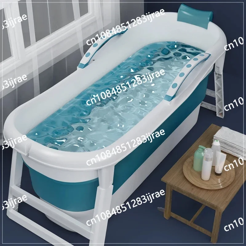 

Modern Folding Portable Bathtubs Home Ice Bath Swimming Pool Adult Bathtub Simple Indoor Hot Tub Plastic Large Full Body Bathtub