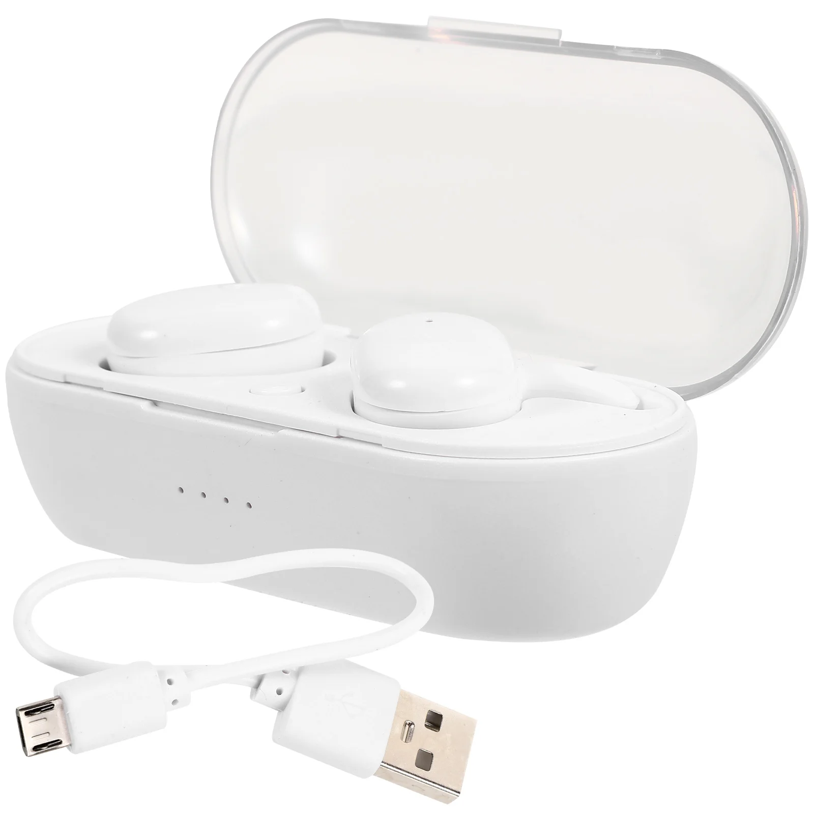 

1 Pair Earphones Wireless Earbuds Sweatproof Noise Reduction Lightweight Stereo Headphones Automatic Pairing