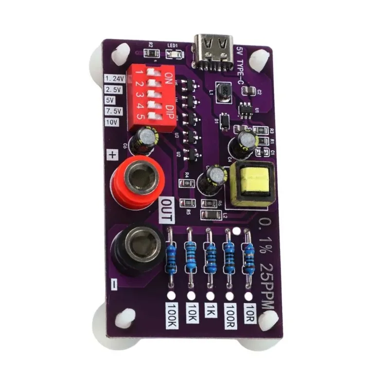 Digital Multimeter Reference AD585 Voltage Reference Working Environment 16-30 Type-C Power Supply No Battery Power Supply