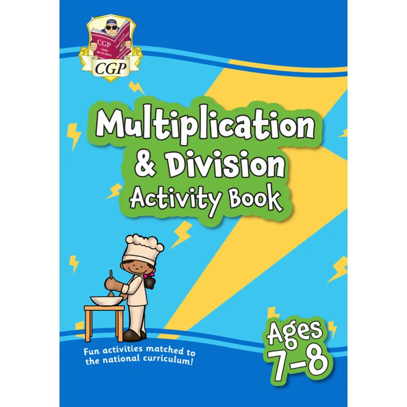 

Новая книга активности умножения для детей 78, превосходная книга для изучения дома, книги CGP 9781789086232