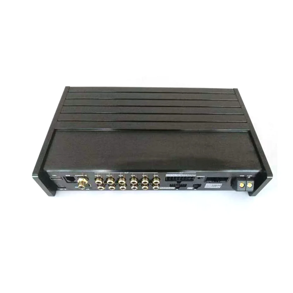 

2025With Remote Car Stereo DSP amplifier 12 in 12 out 8 RCA out with 31 EQ band Andrond APP Class AB Car DSP amplifier