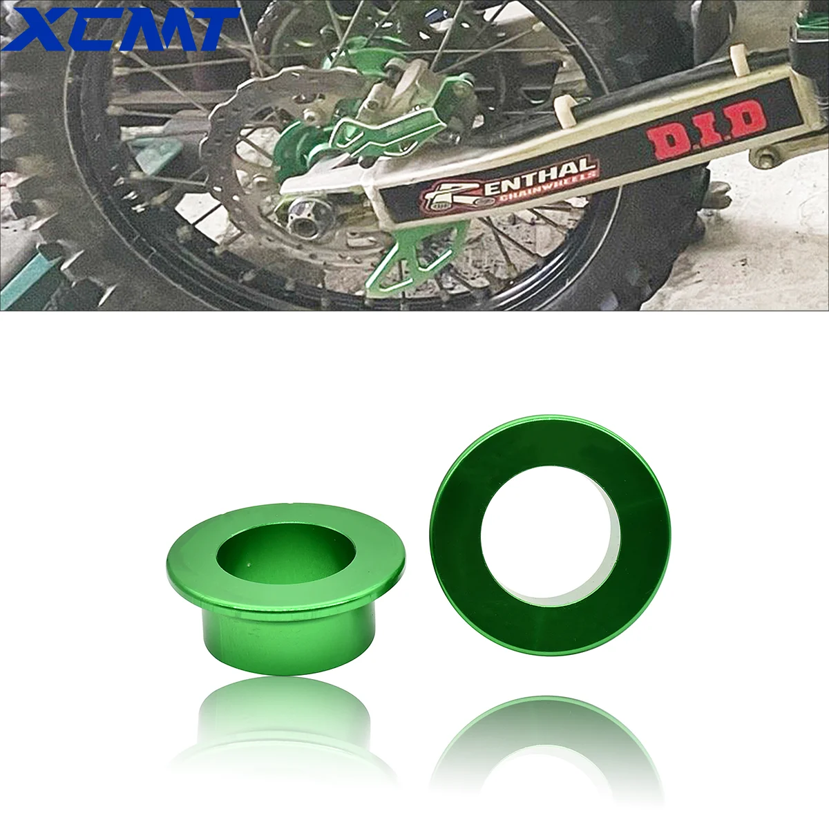 

Motorcycle CNC Front Rear Wheel Hub Spacer For Kawasaki KX125 250 250F 450F KLX 450R KX125 KX250 KX250F KX450F KLX450R 2006-2020