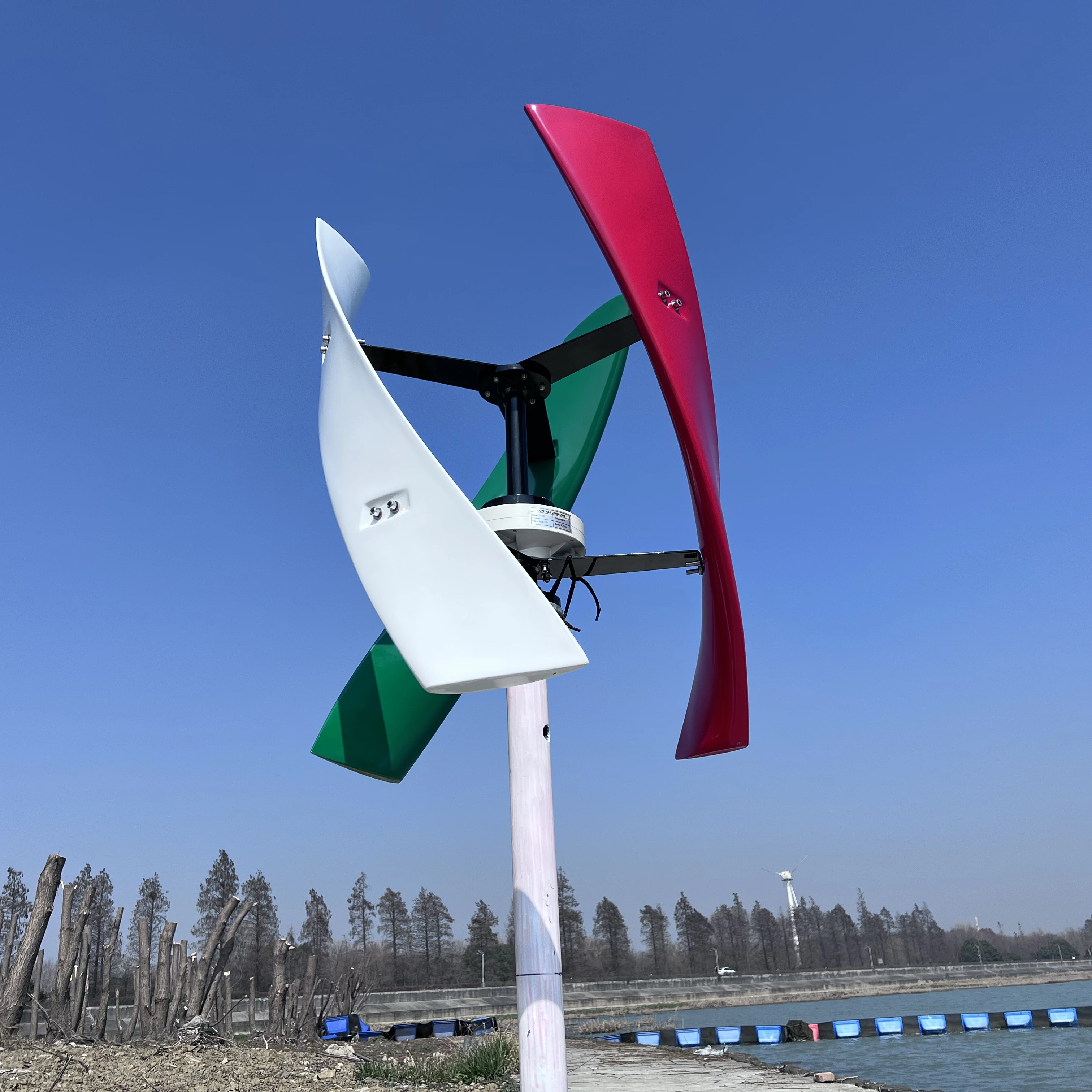 FLTXNY Wind Turbine Generator 3000W Aerogenerador 12V 24V 48V Dynamo Low Wind Speed Start Free Alternative Energy