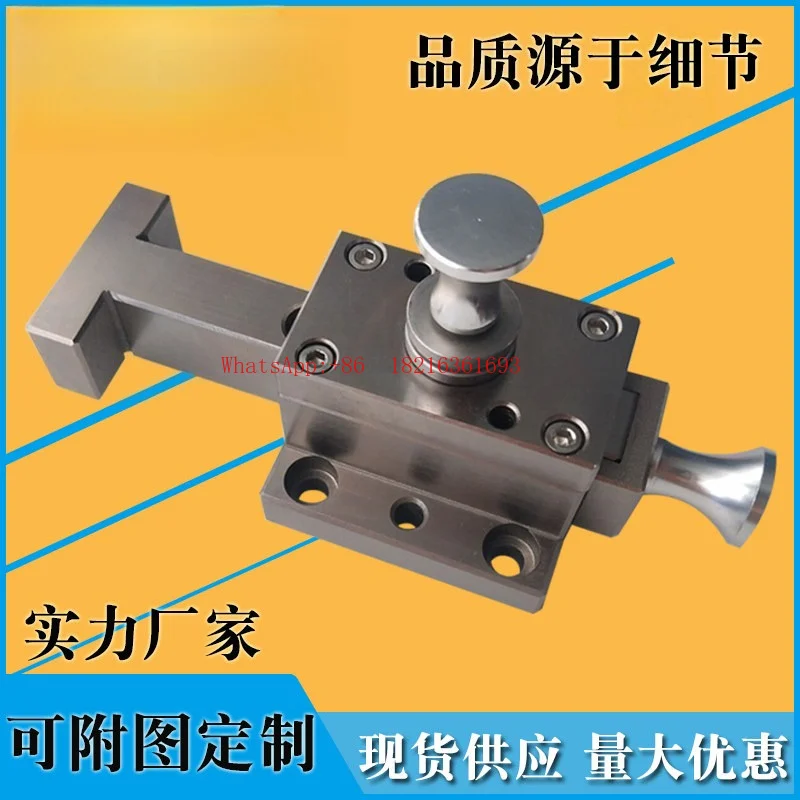

Standard Fittings for Inspection Tools: Universal Standard T-type, L-type, Pull-pull, Slip-shift, Flip-push, and Pull Mechanisms