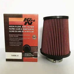 SALE 76mm/3inches Car Universal K&N Performance Cold Air Filter Tall Round Tapered Intake Induction Kit Element