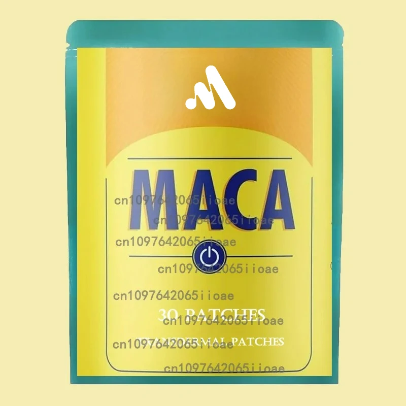 

30 патчей Прозрачные пластыри из корня маки с экстрактом корня перуанской маки черного + красного + желтого цвета