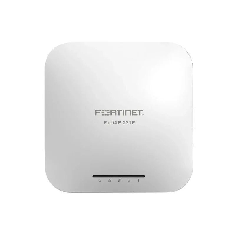 Fortinet FAP-231F-C Punto de acceso inalámbrico para interiores 2x2 Wi-Fi6 Tri Radio con antena interna 2 puertos GE RJ45