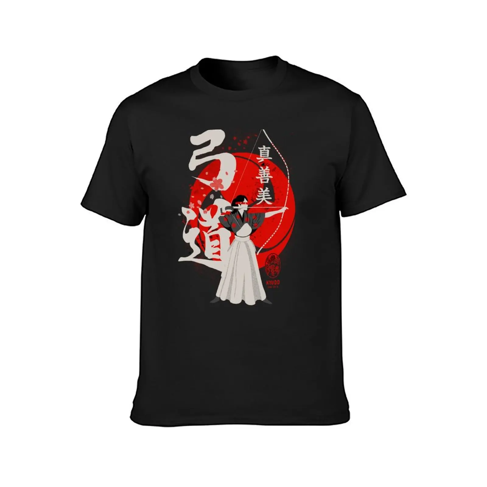 Kyudo - shin zen bi T-Shirt sweat blacks mens vintage t shirts