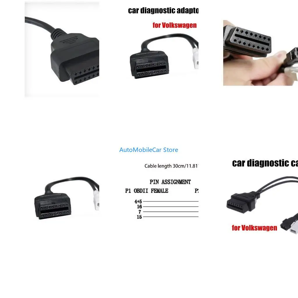 

G8TE 2X2 PIN 16 PIN Adapter Cable Vehicle Diagnostic Tools