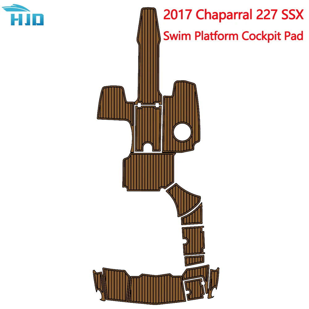 

2017 Chaparral 227 SSX Traction Mat Foot Pad Self Adhesive Sport Cockpit Swimming platform Cockpit Pad Customizable