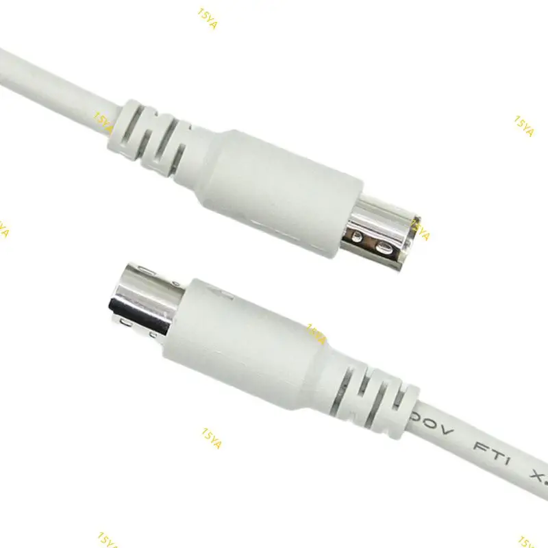 15ya versátil 8pin macho din para várias aplicações áudios Round Head