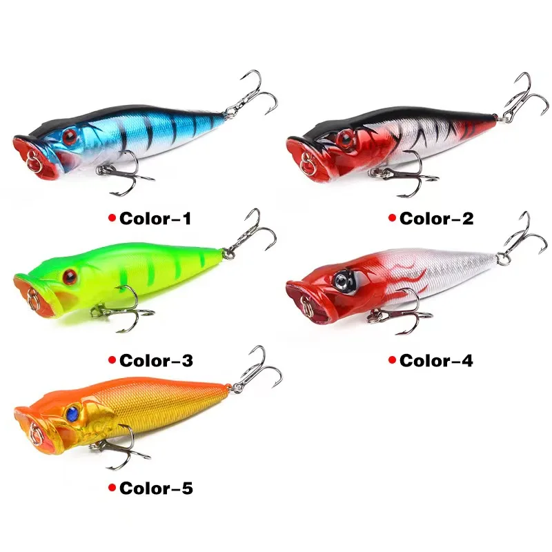 Seyuelo Popper Topwater 9cm 12.5g Cebo Duro De Pesca.