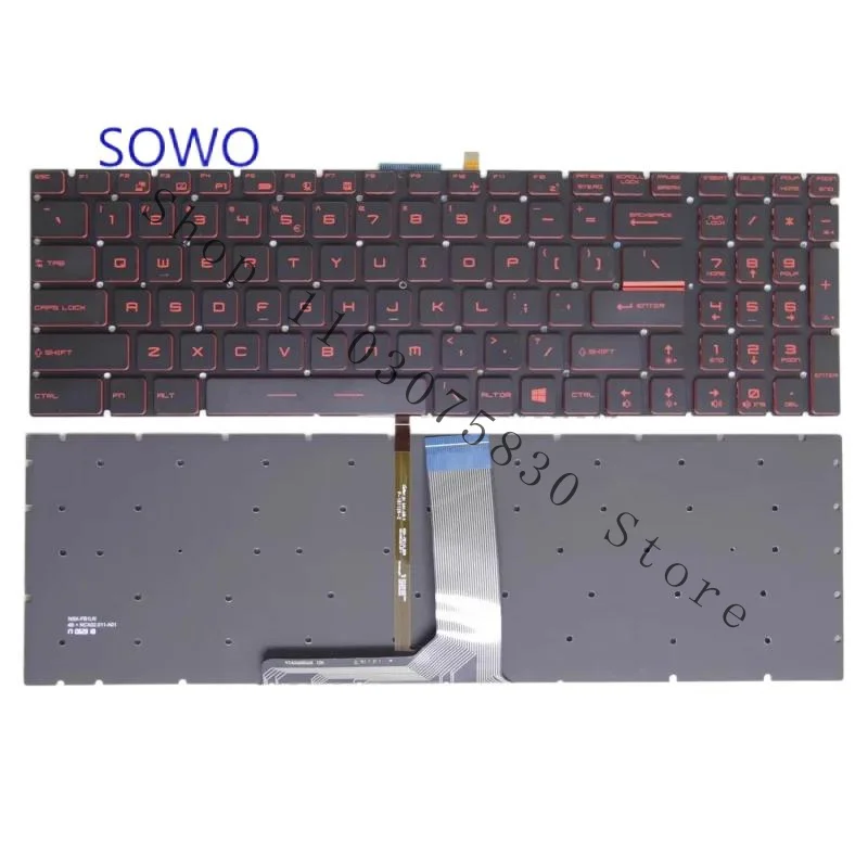 WYORESY новая клавиатура для MSI GE62 GE72 GL62 GV62 16J1 J2 J5 J9 1781 16H2 1791