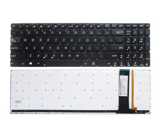 

US Backlit Keyboard for Asus N550 N550J N550JA N550JK N550L N550LF N750 Q550 N56 N56JK N56JN N56JR N56V N56VB N56VJ N76 N76V N76