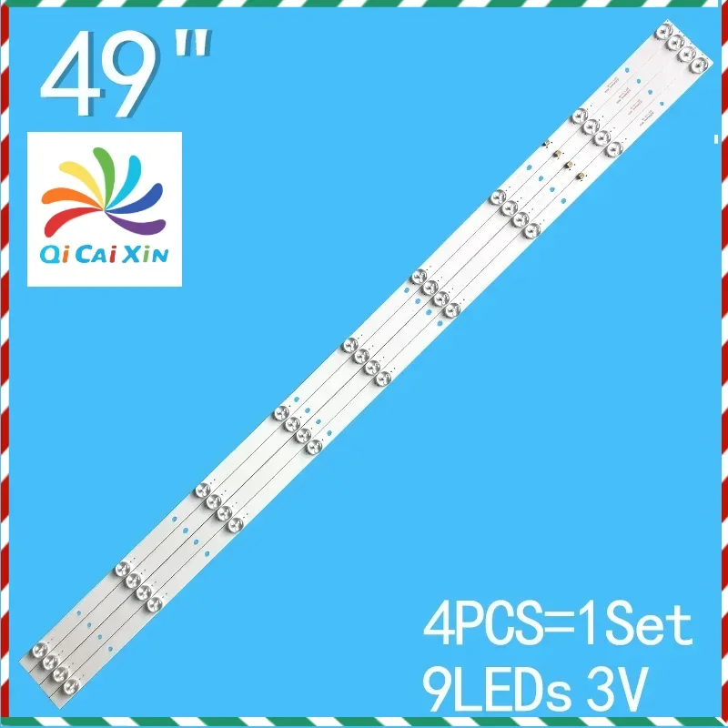 

LED backlight strip For DLED49AHXL 4X9 0004 43-D4906X01A-HJ AP-50P ML32E 55P5