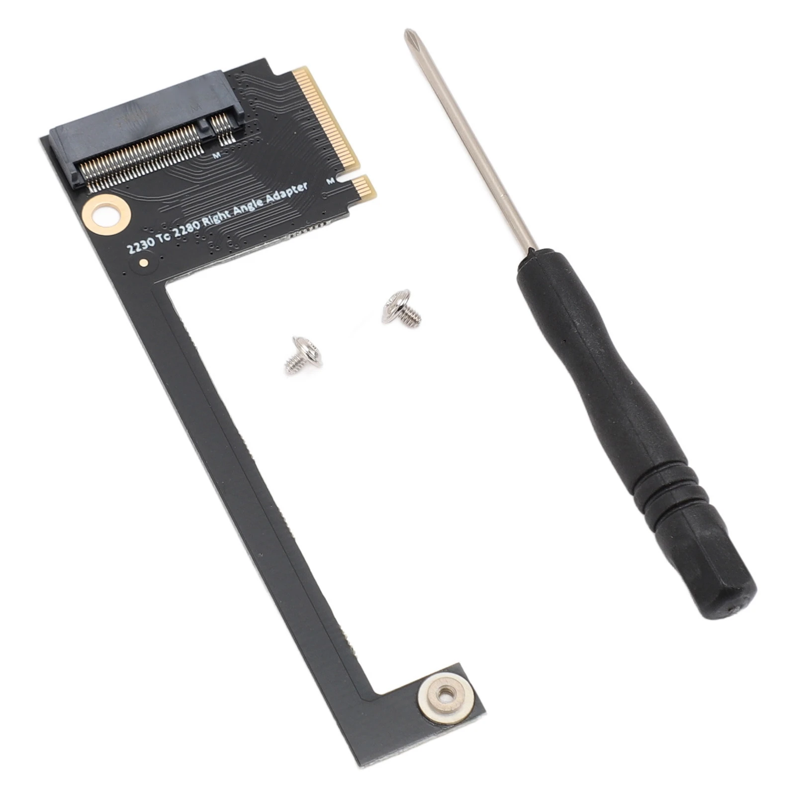 For Rog Ally Handheld Conversion 2230 to 2280 SSD Expansion Board NVME M Key NGFF M.2 PCIE 4.0 3.0 Gold Finger Adapter 90 Degree
