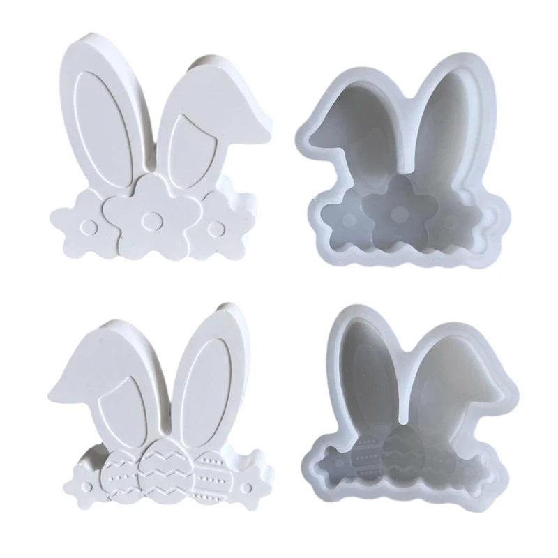 

Flexible Silicone Mold For Adorable Rabbit Ears Display Accent In Various Event