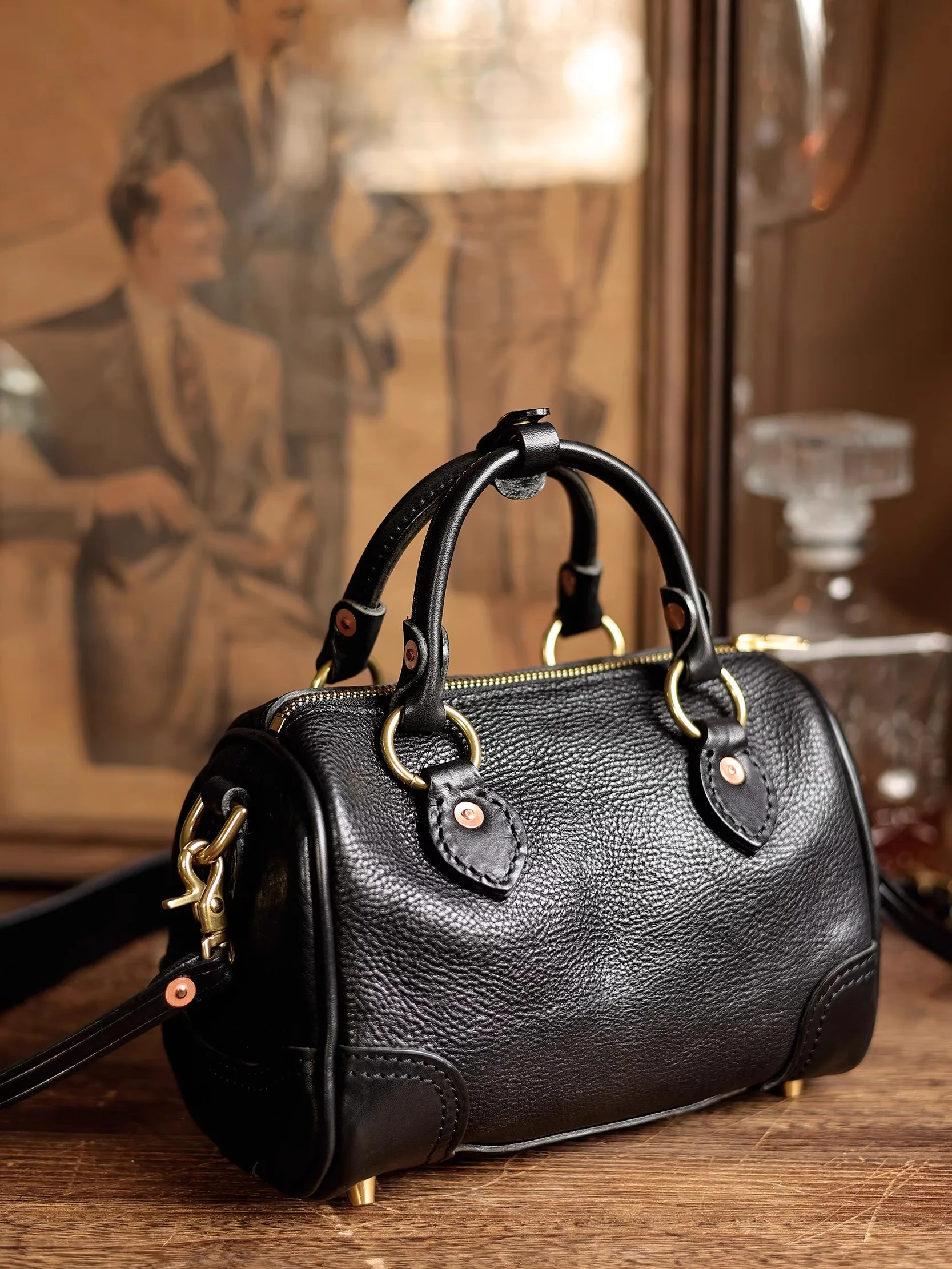 

Модная винтажная дизайнерская брендовая женская сумка ручной работы из воловьей кожи с верхним слоем, маленькая уличная роскошная женская сумка на плечо из натуральной кожи