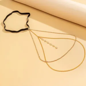 Chân đa năng của phụ nữ, pha lê sáng gợi cảm, bùa đùi có thể điều chỉnh, phụ kiện đàn hồi, trang sức cơ thể 10 Cơ quan bán hàng chính hiện tại - 3