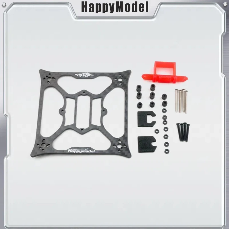 

HappyModel Bassline 2S 2inch Micro FPV Drone Replacement 90mm Carbon Frame Kits/Bottom Plate/Battery Tray/Screws Pack/Propeller