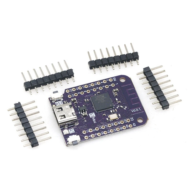 Super Sale LOLIN S3 Mini V1.0.0 Development Board ESP32-S3FH4R2 Wi-Fi Bluetooth Development Board DC3.3V