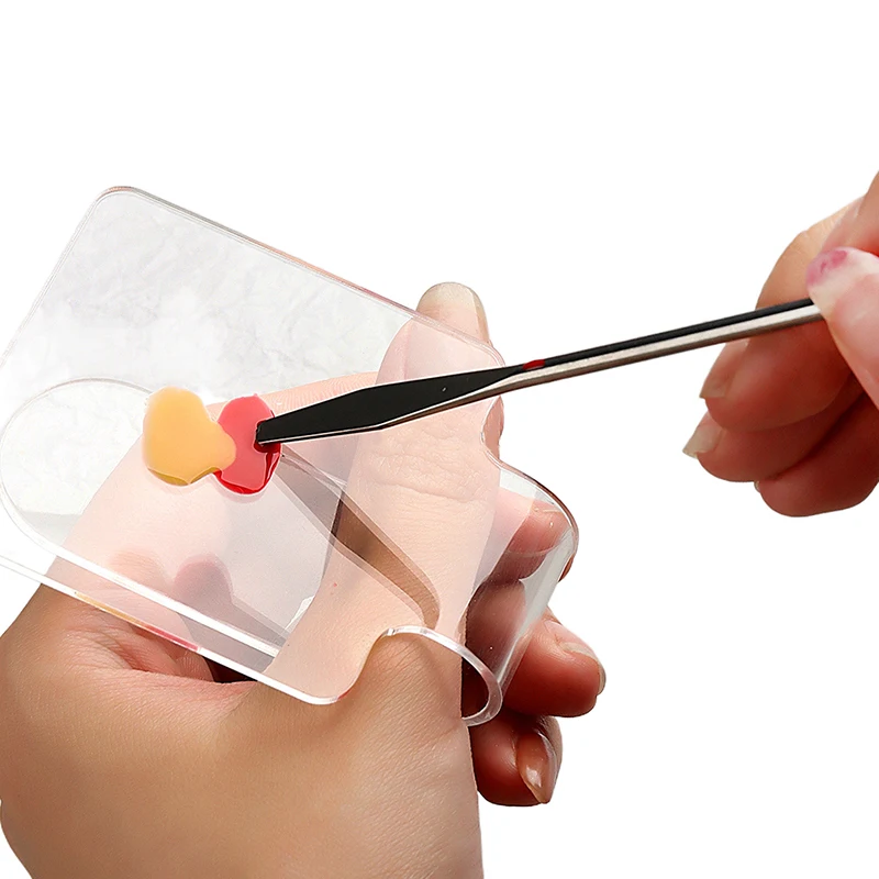الاكريليك لوحة ملعقة قضيب ، هلام الأساس ، عينيه ، خلط أصباغ كريم ، مسمار الفن ، مانيكير أداة ، أدوات ماكياج