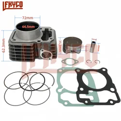 Motorcycle 64.5mm Cylinder Kit Motor for Honda XR150 CBF150 CG 150 TITAN FAN NXR 150 BROS SPORT JOB Upgrade Modified Motoblock