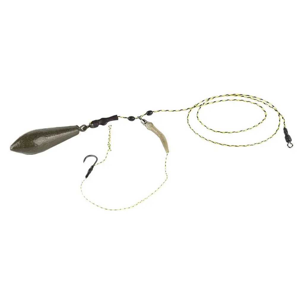 Fishing Hook Set for Carp Barbed Cage with Method Feeder Braided Line Hair Rigs Complete Kit for River Lake Sea Fishing view 5