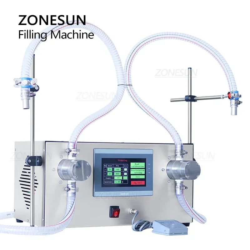ZONESUN ZS-G25A2 آلة تعبئة السوائل المضخة المغناطيسية السوائل المسببة للتآكل معدل التدفق العالي
