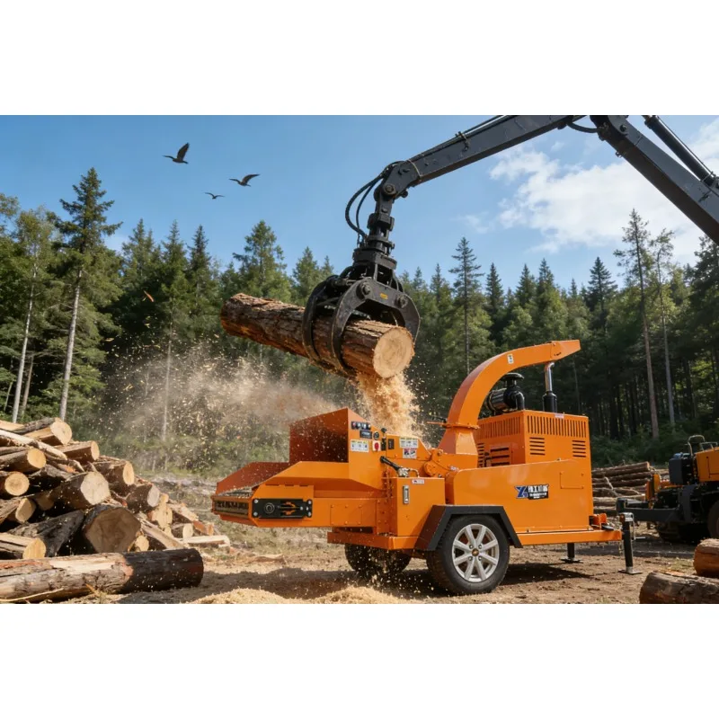 

Best Quality 15 Inch Wood Chipper Forestry Equipment Wooden Shavings Machine for Poultry Bedding