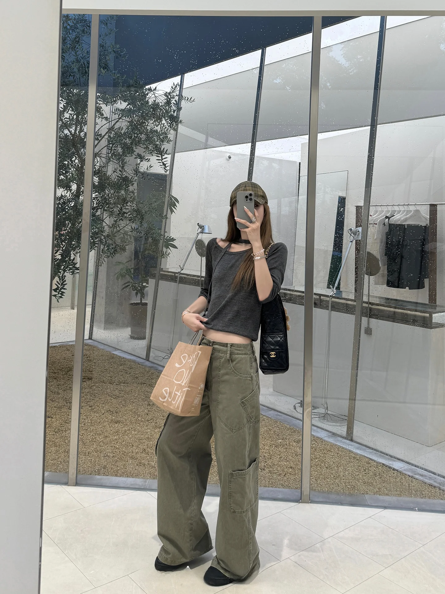 

Женские повседневные хлопковые брюки с высокой талией, облегающие, винтажные, осенние, модные