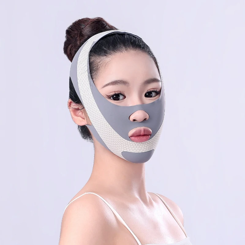 Slaapverband Voor Mannen En Vrouwen Gezicht Sculpting Bandjes Draagbare Gezichtsmaskers Face Lifting Instrumenten Anti Rimpel Gezichtsverband