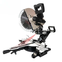 12 Inch Precision Woodworking Compound Sliding Saw Electric Miter Saw