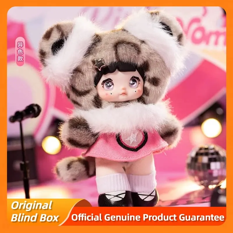 Authentic TOPTOY Nommi Pink Energy Plush Vinyl Blind Box Toys