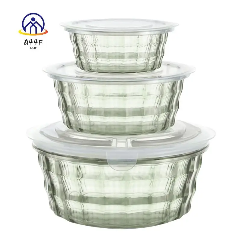Kotak Buah Plastik A44F Wadah Buah Dengan Mangkuk Tureen Wadah Plastik Transparan Wadah Plastik Wadah Tertutup