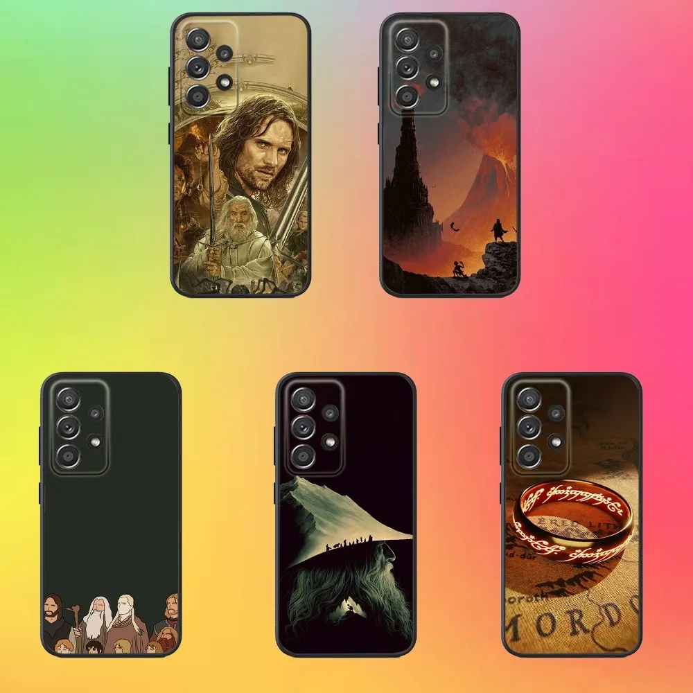 

The L-Lord TV of the R-Rings Phone Case For Samsung S25,S24,S21,S22,S23,S30,Ultra,S20,Plus,Fe,Lite,Note,10,9,5G Black Cover