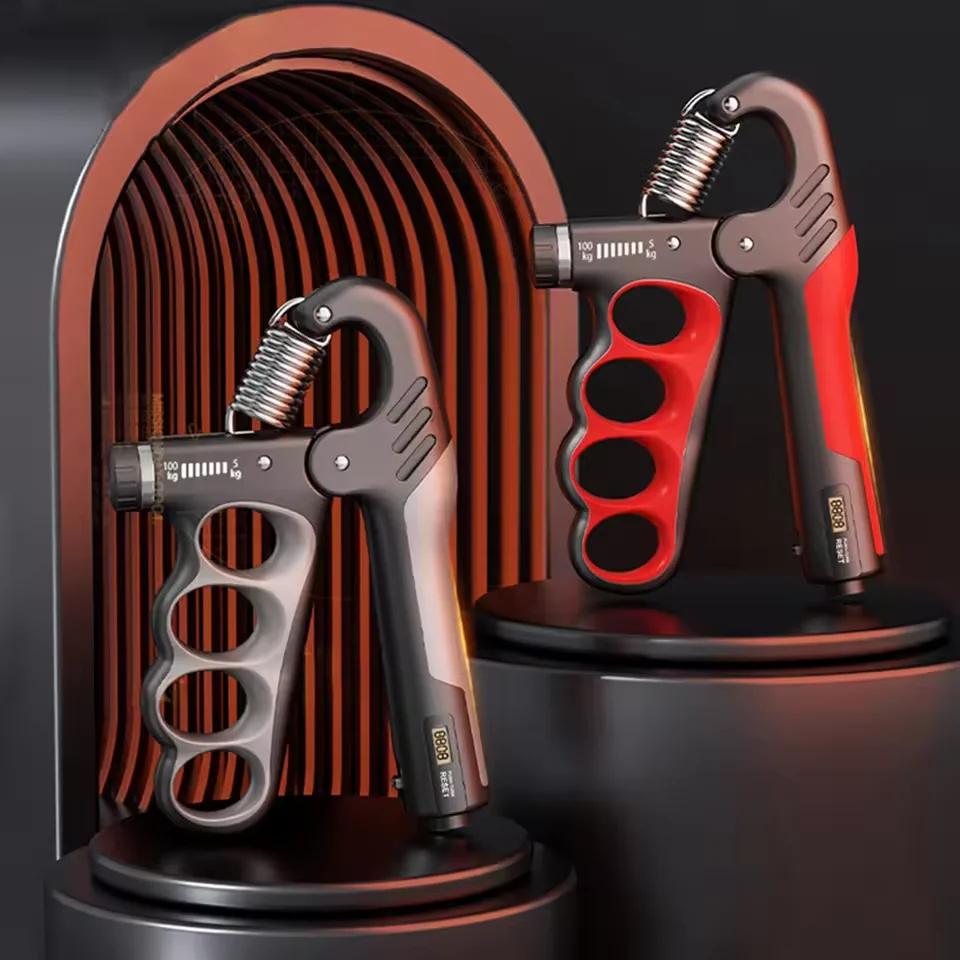 5–100 kg Handgreifer, Fitnessstudio, Handgelenk-Expander, Handstärker, verstellbares Dynamometer, Handgriff, Finger, Unterarmtrainer, Muskelwiederherstellung
