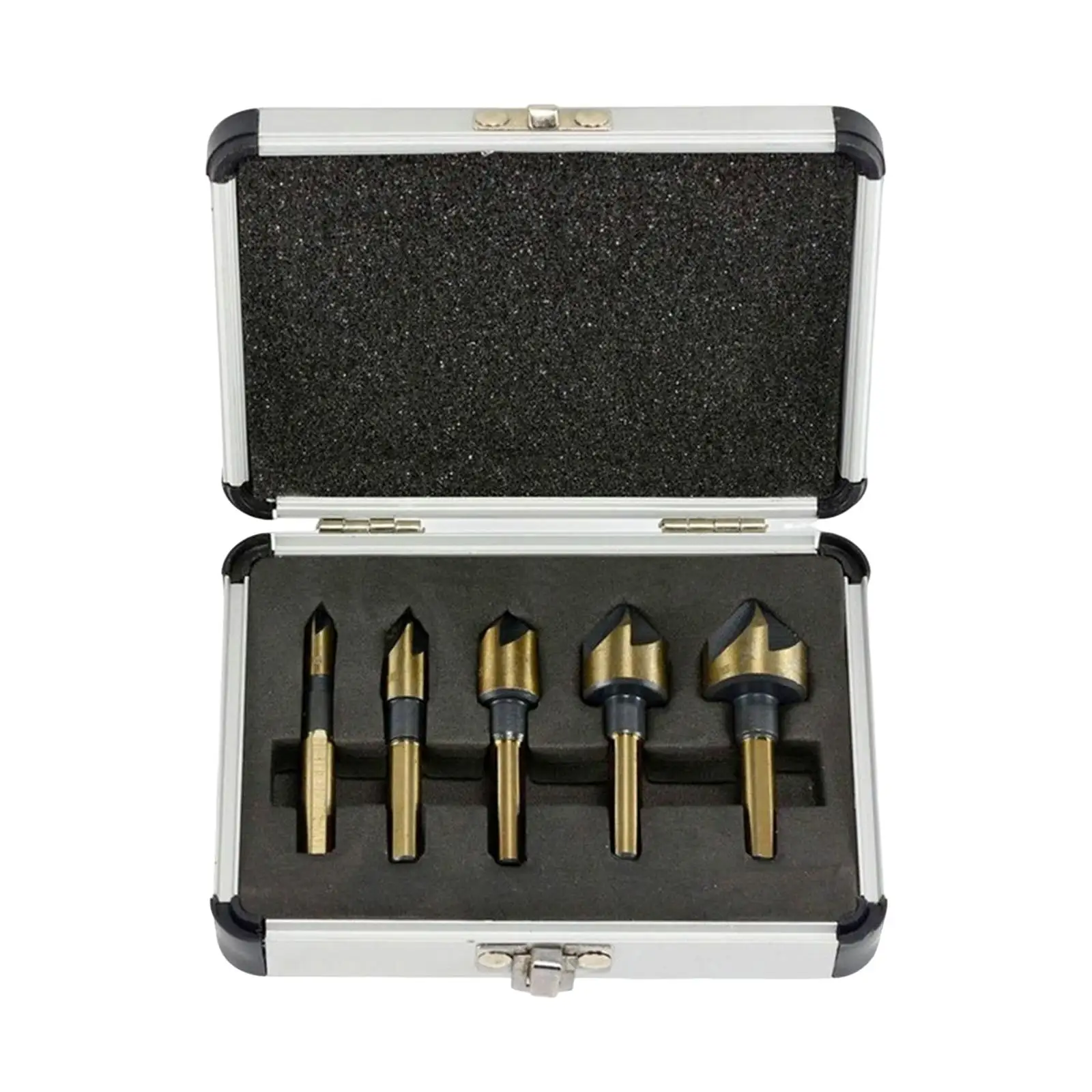 5x 82 Degree Countersink Drill Bit Set for Accessories Direct Replaces Iron plate