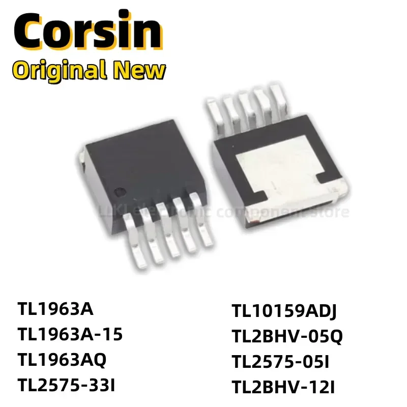 1pcs TL1963A TL1963A-15 TL1963AQ TL2575-33I TL10159ADJ TL2BHV-05Q TL2575-05I TL2BHV-12I TO263-5 MOS FET TO-263-5/