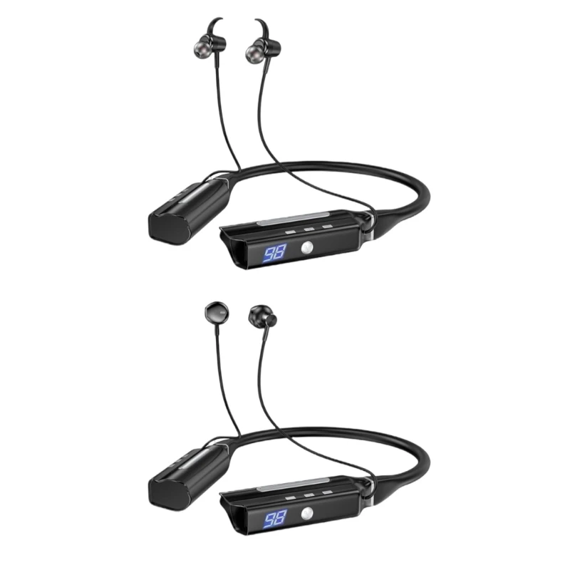 Ergonomic Bluetooth-compatible Earphones with Rich Sound for Prolonged Listenings