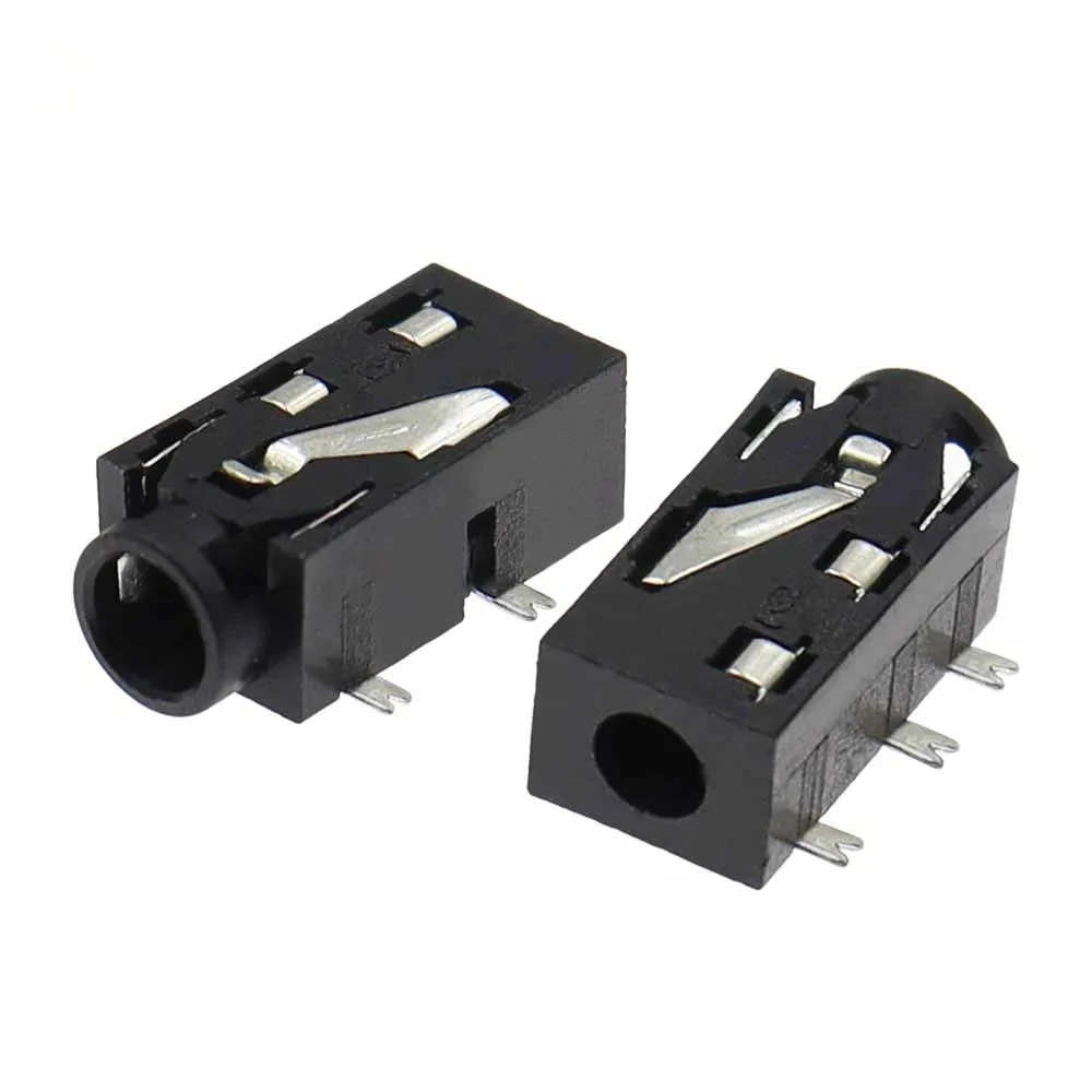 3.5MM Headphone Socket PJ-327F 5Pin Patch Socket Audio Socket Headphone Jack