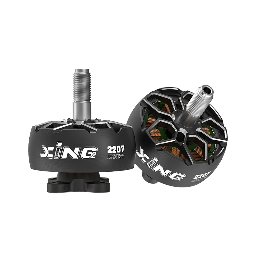 

IFlight XING2 2207 1750KV 6S 2750KV 4S FPV Бесщеточный двигатель Unibell с валом из титанового сплава 5 мм для квадрокоптера Nazgul Evoque F5 FPV