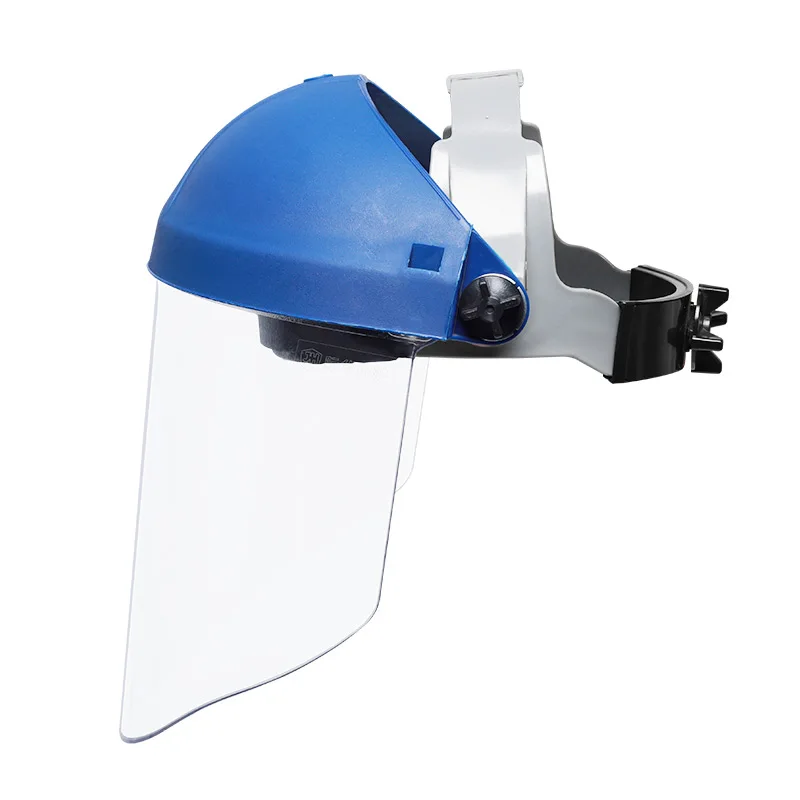 Transparent Full Face Shield Safety PC Head-mounted Eye Screen Hat Eye Protection Face Mask Motorcycle Face Mask 201501