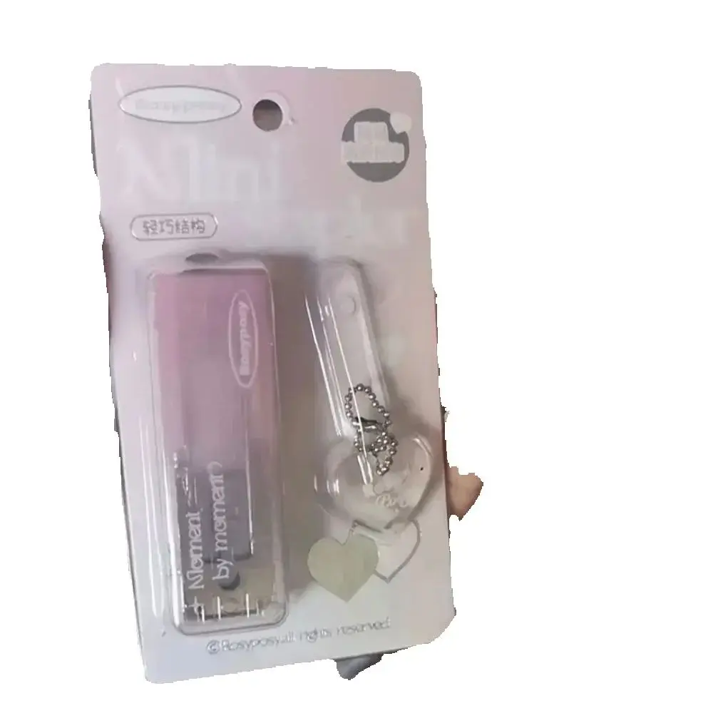 

1 шт., портативный мини-складной степлер с постепенным изменением, степлер без скоб, милые настольные аксессуары, школьные принадлежности, аксессуары