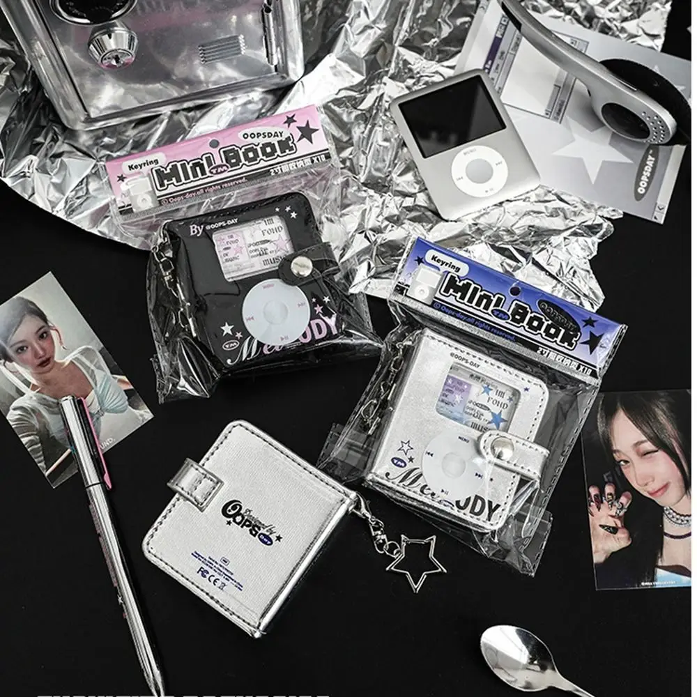 Inner Page 2 Inch Photo Album Cash Savings Binder Album Cover Pu Photocard Holder Picture Case Photo Storage Photo Album Binder