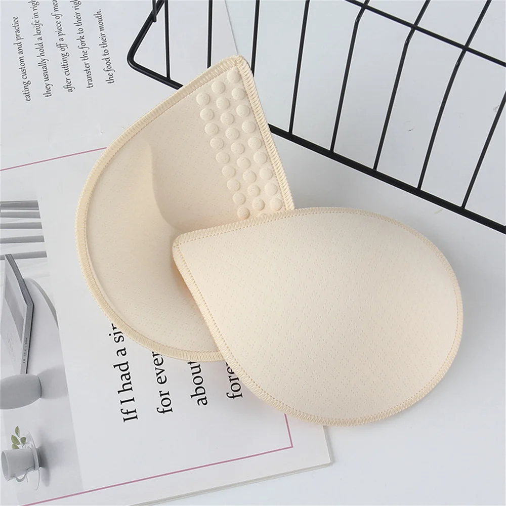 2PCS/1pair Bra Pads Inserts,Breathable Latex Bras Inserts Removable,4 Colors Women\'s Sports Cups Bra Or Bikini Swimsuit Insert