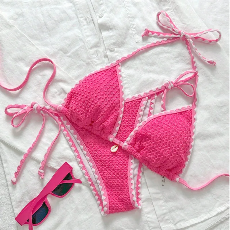 

Летние сексуальные бикини 2026, женские купальники, женский купальник для купания, купальные костюмы, бразильский комплект бикини, пляжная одежда, купальщица в бассейне