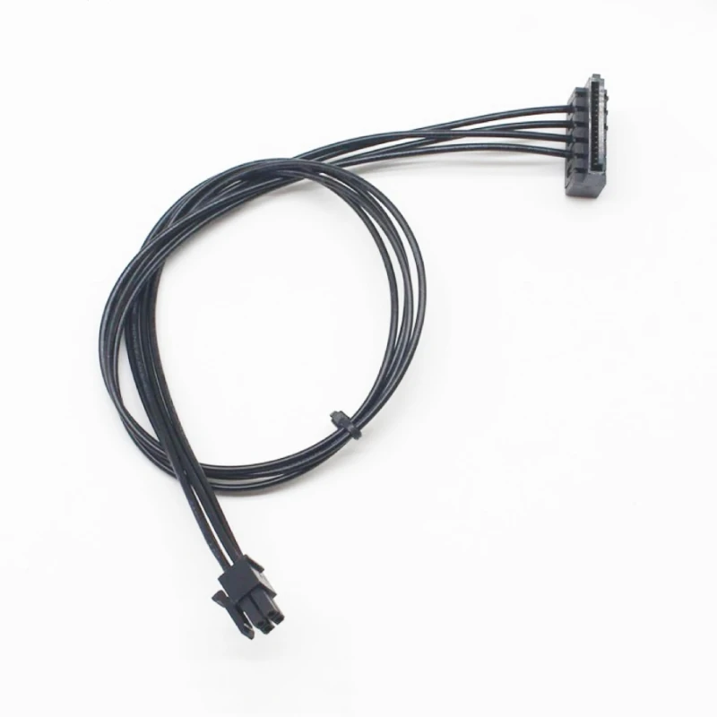 1PCS Mini 4Pin to SATA power cord 1 to 1/2/3 mainboard mini small port 4P to serial port SSD hard drive